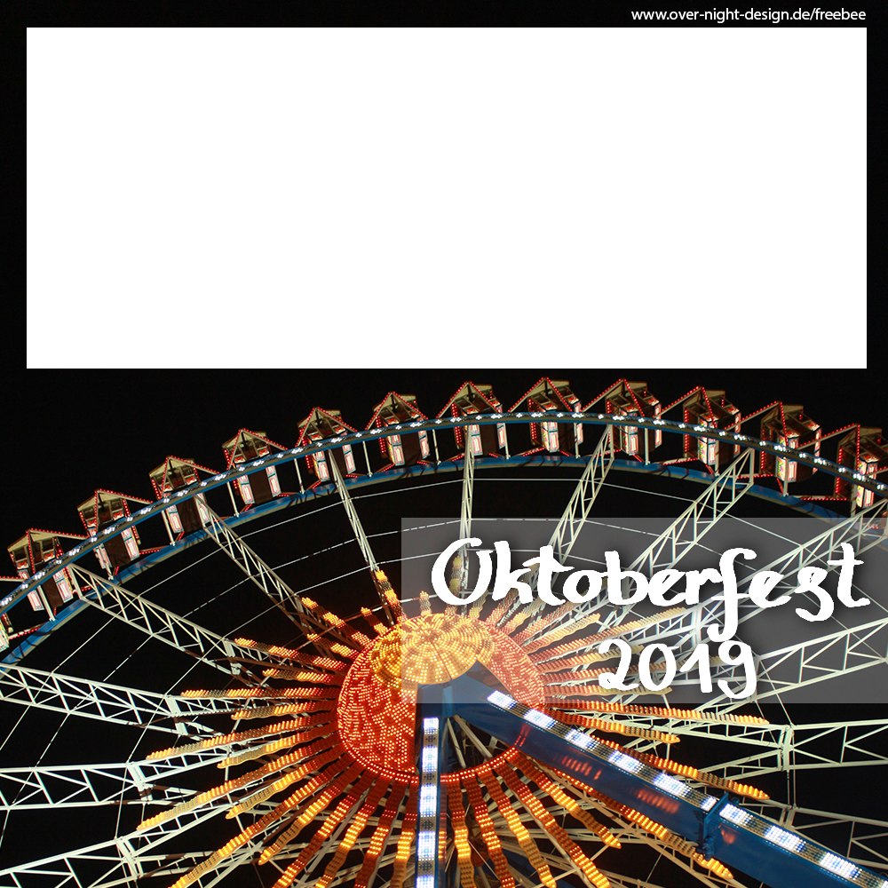 Oktoberfest bei Nacht (1 Bild) - Oktoberfest 2019